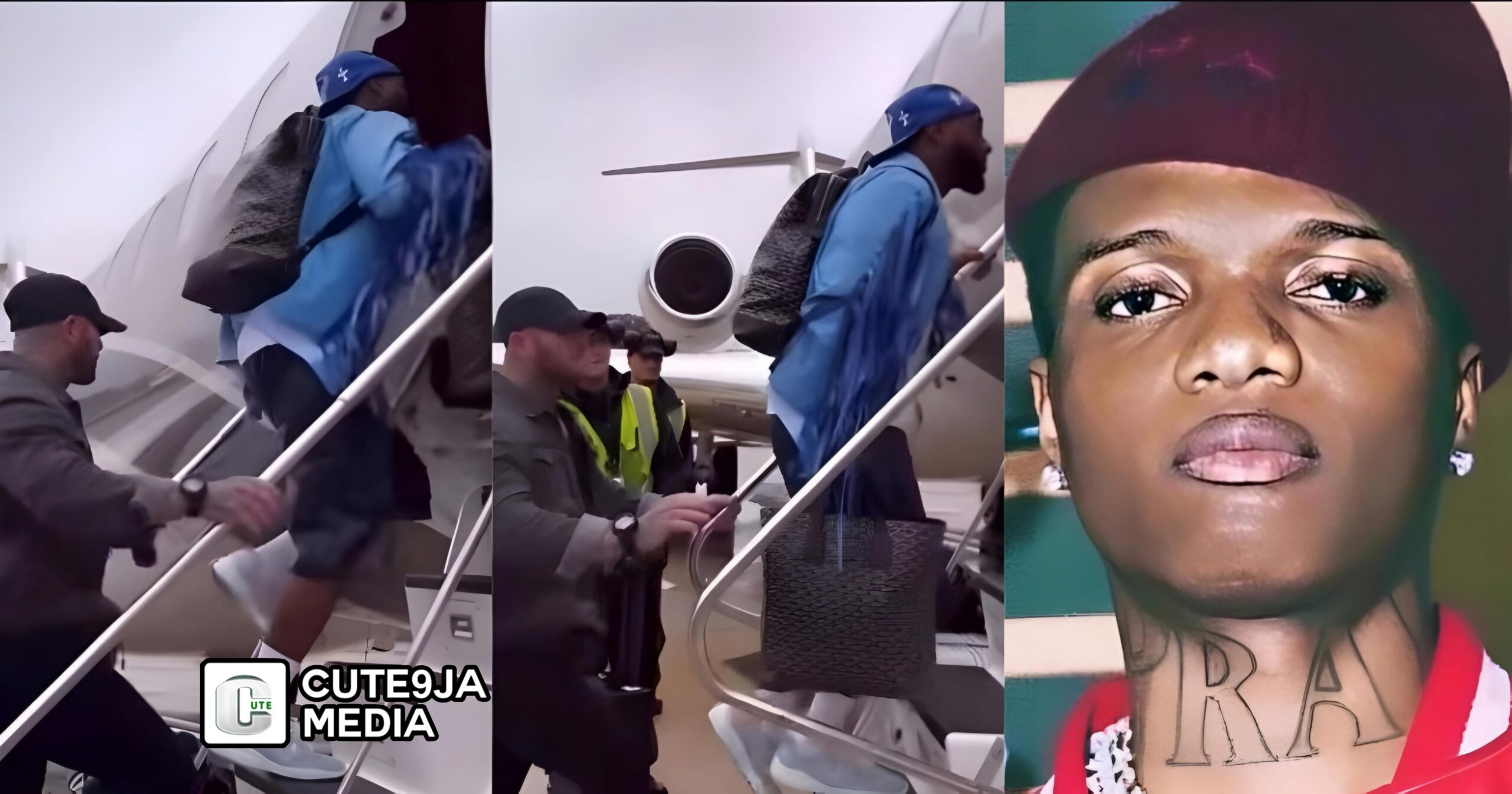 “Na wetin dey vex Wizkid be this” – Video of Davido effortlessly boarding his brand new private jet stirs reactions (Watch)