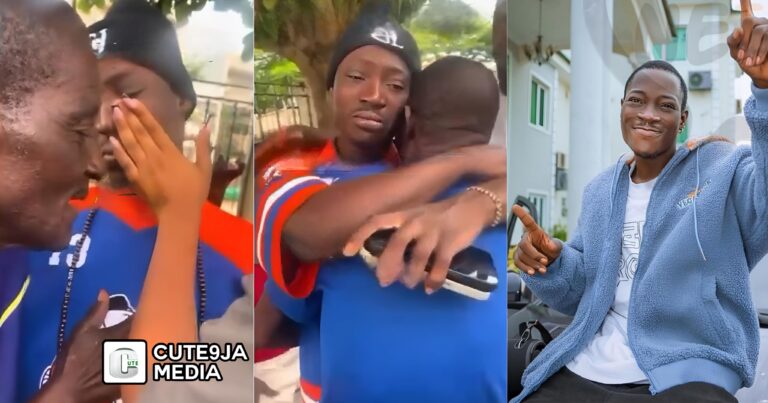 Emotional reunion as DJ Chicken reportedly meets his father for the first time (Watch)